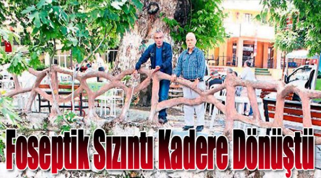 Foseptik sızıntısı kadere dönüştü