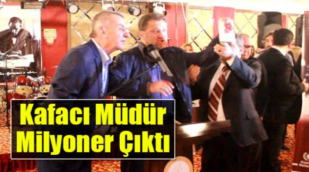 Gaziemir'in Kafacı Müdürü Milyoner Çıktı!