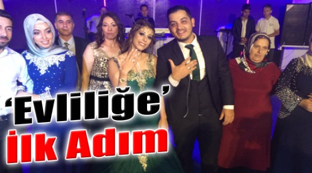 Genç Çift Evlilik Yolunda İlk Adımlarını Attı