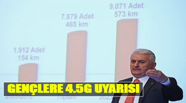 Gençlere 4.5G Uyarısı