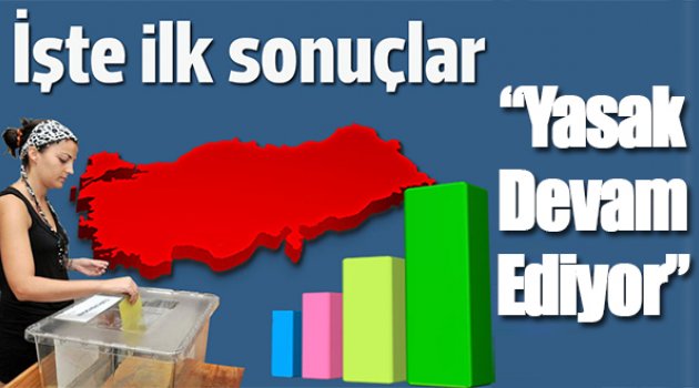 Genel Seçimde İlk Sonuçlar...