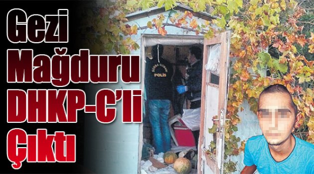 Gezi Mağduru DHKP-C'li Çıktı