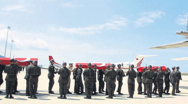 Giresun Şehitlerine Hüzünlü Veda