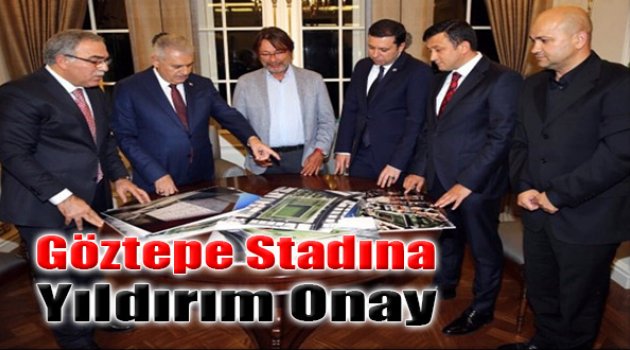 Göztepe Stadına Yıldırım Onay