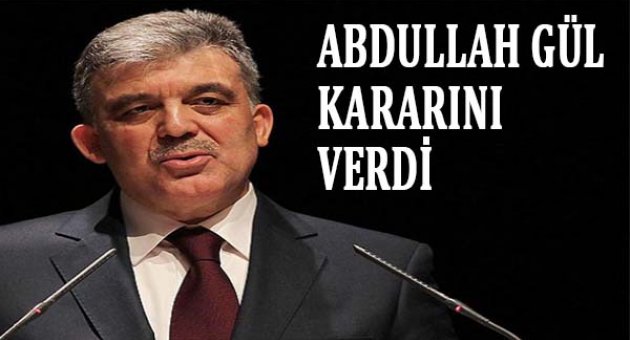 Gül milletvekili adayı olmayacak