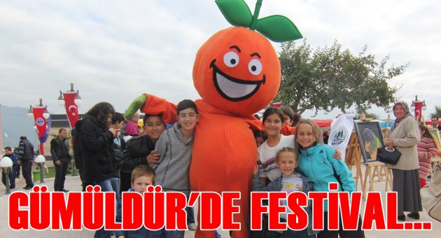 Gümüldür Mandalina Festivali Coşkuyla Başladı