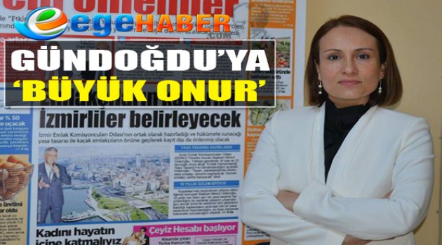 Gündoğdu Medya Dalında Yılın Girişimci İş Kadını Seçildi