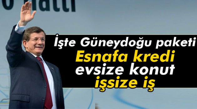 Güneydoğu Paketi Açıklandı