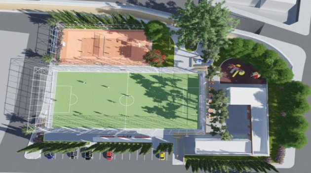 Güzelbahçe’ye Modern Spor Kompeksi