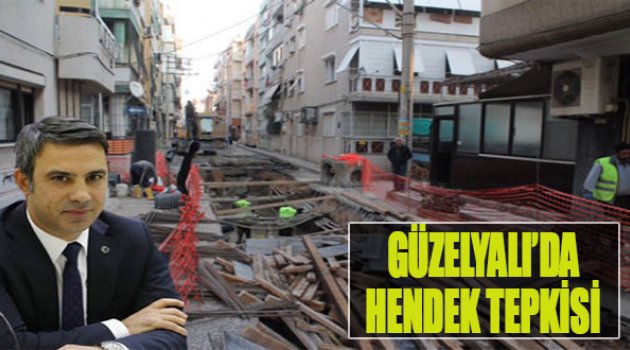 Güzelyalı'da "Hendek" Tepkisi