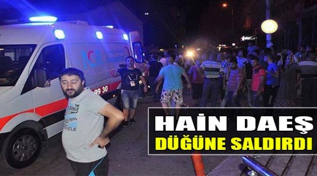 Hain Daeş Düğüne Saldırdı: 22 Ölü 94 Yaralı