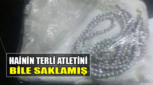 Hainin Terli Atletini Bile Saklamış