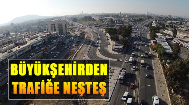 Halkapınar ve Gıda Çarşısı Trafiğine Büyükşehir Neşteri