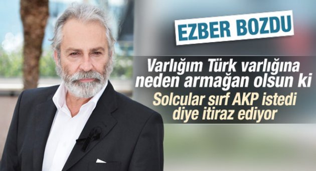 Haluk Bilginer ezber bozdu