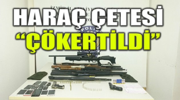 Haraç Çetesi Çökertildi