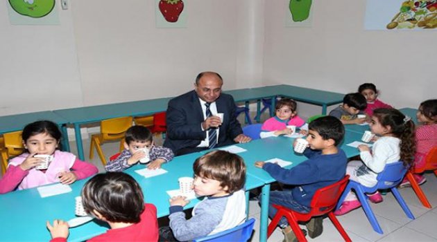 Harmandalı’ndaki Miniklerin Okulu Açıldı