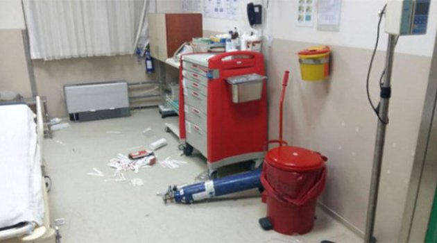 Hasta ve Yakınlarından Doktor ve Hemşirelere Saldırı