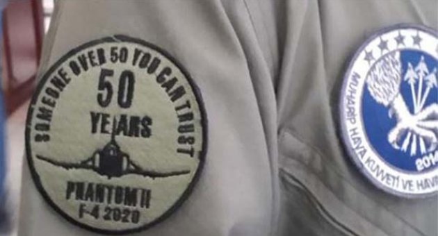 Hava Kuvvetleri F4 yanıtını komutanın koluyla verdi!