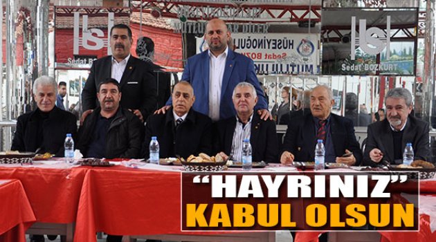 Hayrınız Kabul Olsun