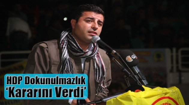 HDP Dokunulmazlık Kararını Verdi