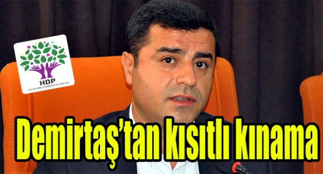 HDP Eşbaşkanı Demirtaş: 'Atatürk büstü ve bayrak yakanları kınıyorum'