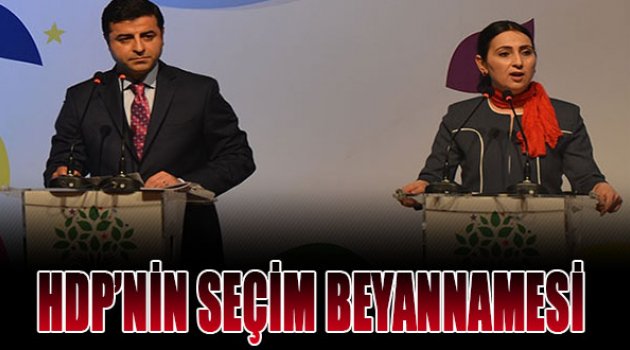 HDP seçim beyannamesi: Asgari ücret için rakam verdi