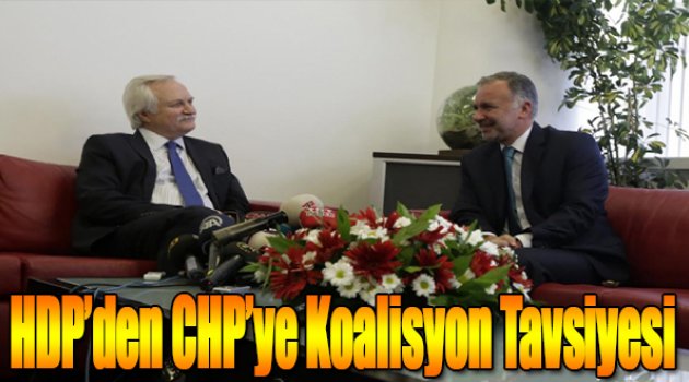 HDP'den CHP'ye Koalisyon Tavsiyesi: Hayırlı İşte Acele Edin