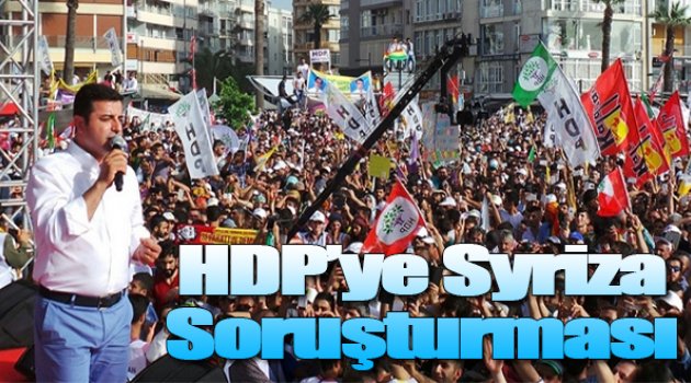 HDP'ye İzmir Mitingindeki Misafiri İçin Soruşturma