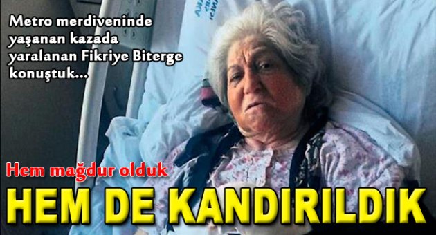 Hem mağdur olduk hem de kandırıldık