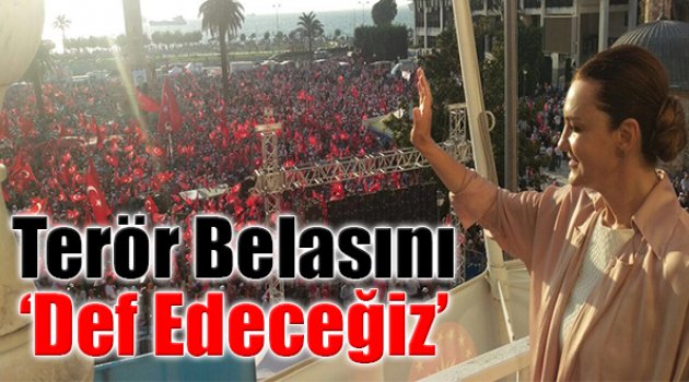 Hotar'dan Net Mesaj: "Terör Belasını Def Edeceğiz"