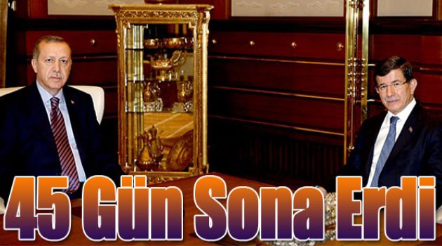 Hükümet kurulması için gereken 45 günlük süre bugün doluyor