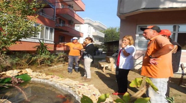 Huzurevi Bahçesi Güzelleşiyor