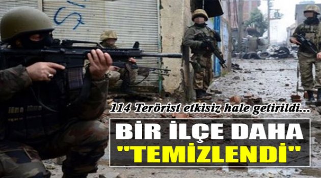 İdil'de Operasyonlar Sona Erdi