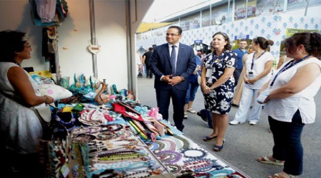 İEF&#039;ye Bornovalı Kadınların Damgası!