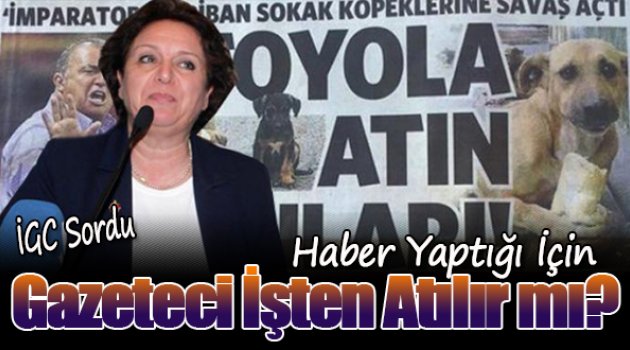 İGC sordu: Haber yaptığı için gazeteci işten atılır mı?