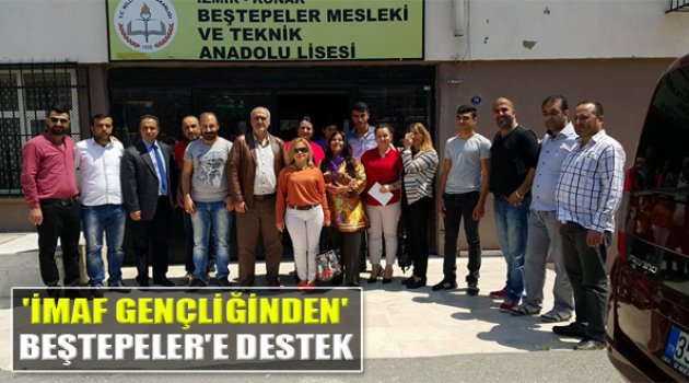 İMAF Gençliğinden Beştepeler'e Destek