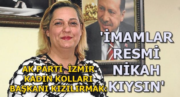 'İmamlar resmi nikah kıysın'