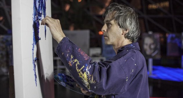 İngiliz ressam Ned Pamphilon Atatürk'ü resmetti