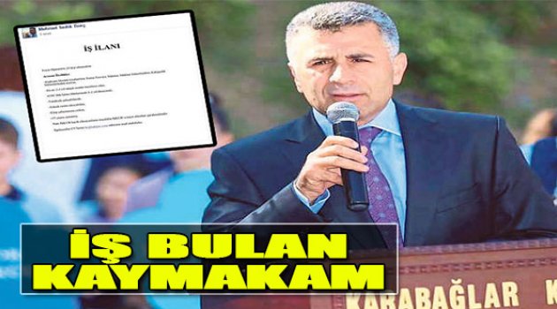 İş Bulan Kaymakam