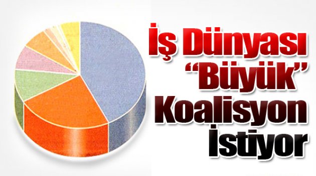 İş dünyası için yapılan koalisyon anketi