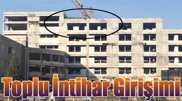 İşçilerden Toplu İntihar Girişimi