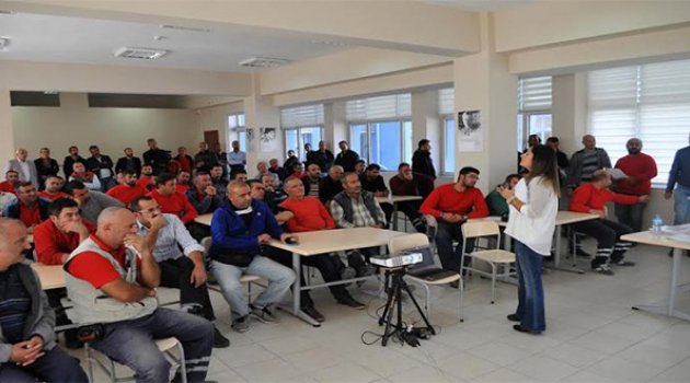 İşçilere “İş Sağlığı ve Güvenliği Eğitimi”