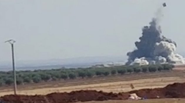 IŞİD'in Kontrolündeki O Köyü Vurduk