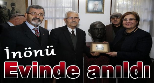 İsmet İnönü doğduğu evde anıldı