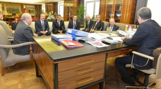 İto'dan Bakan Nurettin Canikli'ye Ziyaret