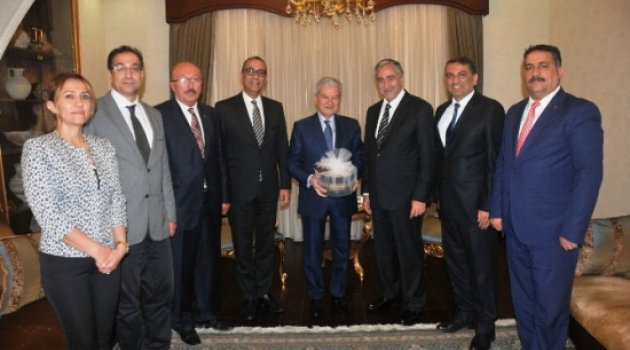 İto'dan KKTC Cumhurbaşkanı'na Ziyaret