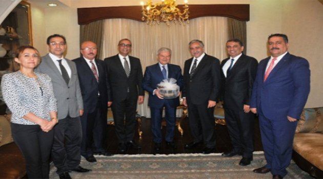 İto'dan KKTC Cumhurbaşkanı'na Ziyaret