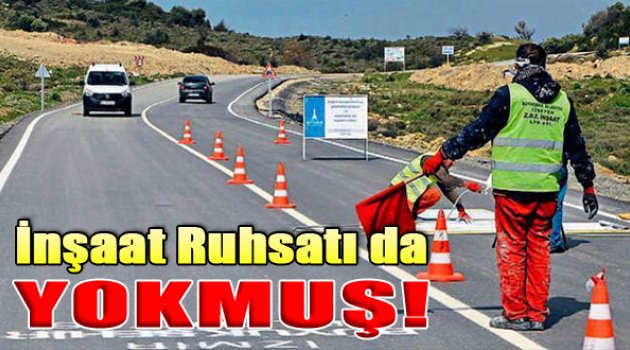 İZBETON&#039;un İnşaat Ruhsatı da Yokmuş