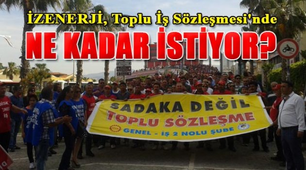 İZENERJİ, TİS İçin Ne Kadar İstiyor?