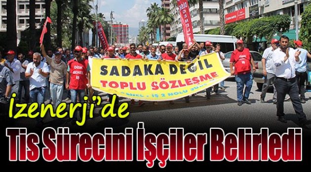 İzenerji'de TİS sürecini işçiler belirledi